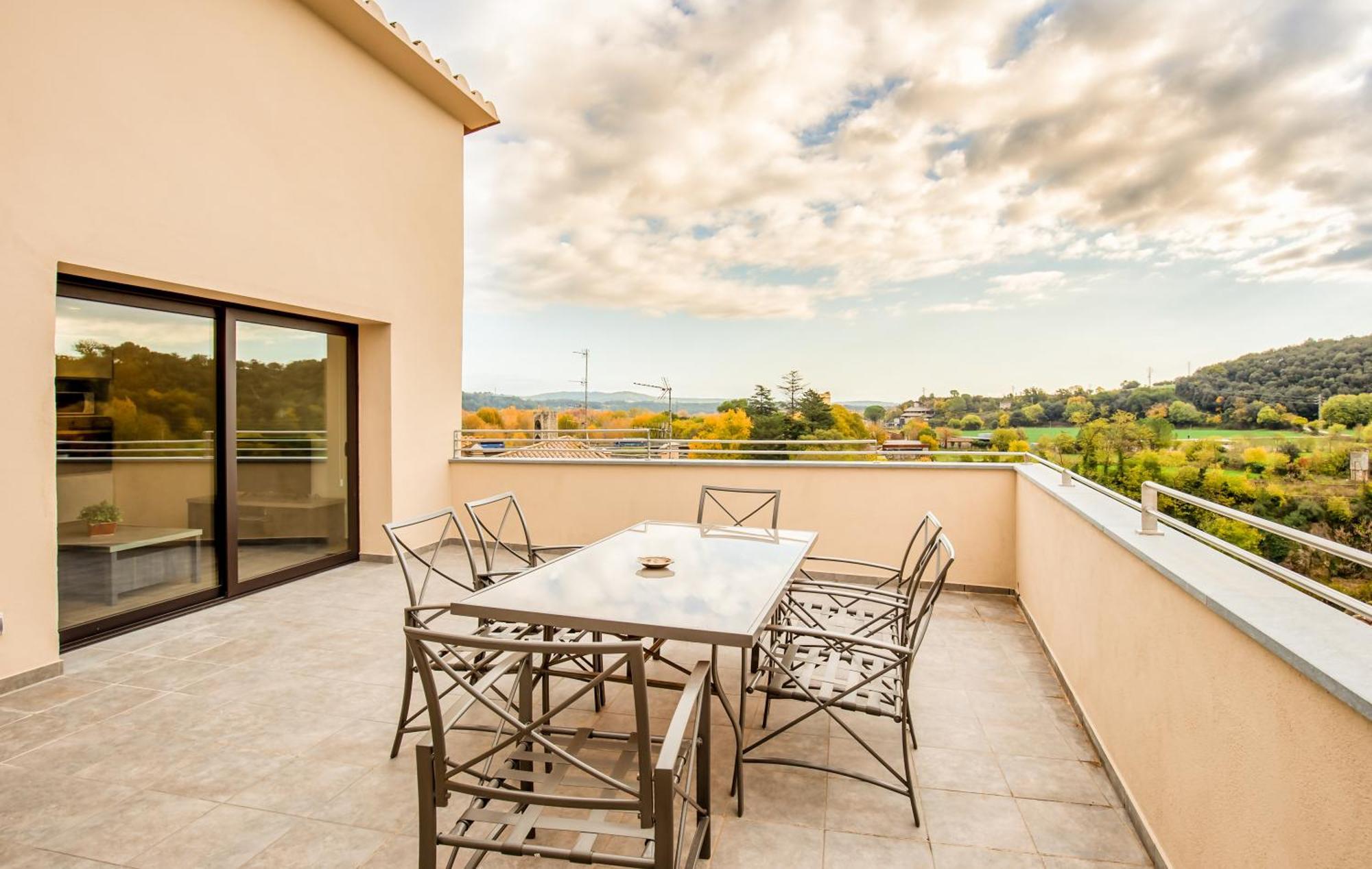 Can Cintet 3 Apartamento Con Terraza En Besalu Ngoại thất bức ảnh